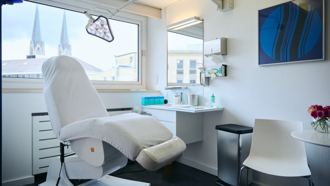 Der Behandlungsraum für die Ästhetische Medizin